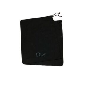 Black Dior Dust Bags Pair
